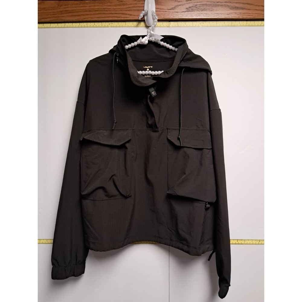 Womens Layers Black Xl Pullover‎
